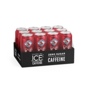Cherry Vanilla Sparkling Caffeinated Water | Corrugated Box