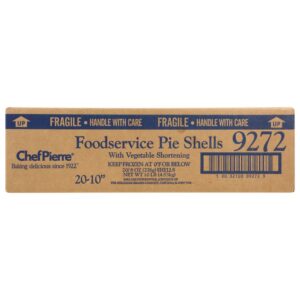 10" Unbaked Pie Shells | Corrugated Box