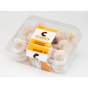 Cinnamon Cake Donut Holes | Packaged