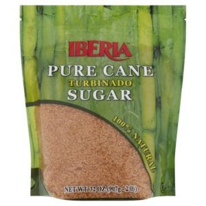 Ib Turbinado Sugar 12/2 lb | Packaged