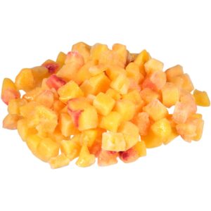Frozen Diced Peaches | Raw Item
