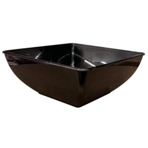 Regaline Black Plastic Bowl | Raw Item