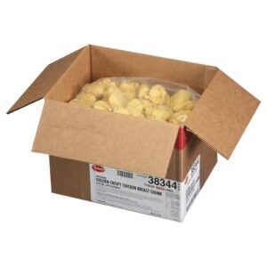 Breaded Chicken Breast Chunks, NAE | Packaged