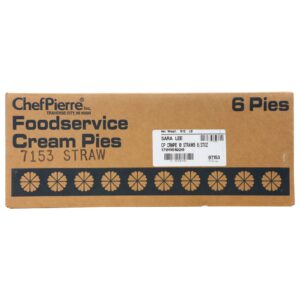 Chef Pierre Strawberry Cream Pie | Corrugated Box