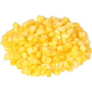 Pineapple Cubes, 3/8", IQF | Raw Item