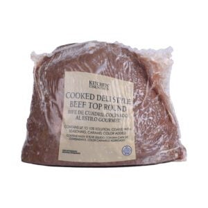 BEEF RND CKD CAP-OFF DELI 2-7# KE | Packaged