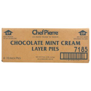 Chocolate Mint Cream Layer PIe | Corrugated Box