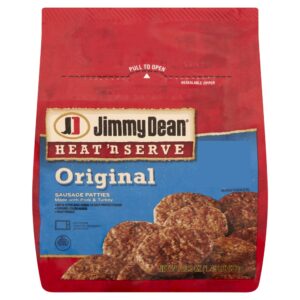 Jimmy Dean's Sausage Patties 30ct | Packaged