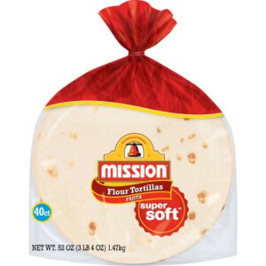 6" Flour Fajita Tortillas | Packaged