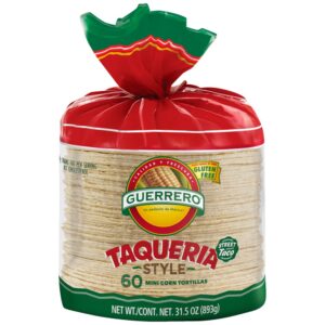 4.5" Taquria Style Mini Corn Tortillas | Packaged