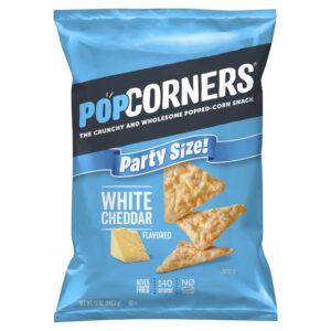 PopCorners White Chedd Party Size 12z | Packaged