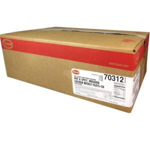 CHIX BRST HOT&SPCY BRD 3.75Z 6-22CT | Corrugated Box