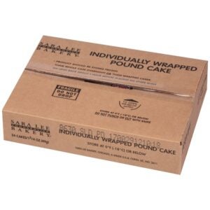 Pound Cake Slices | Corrugated Box