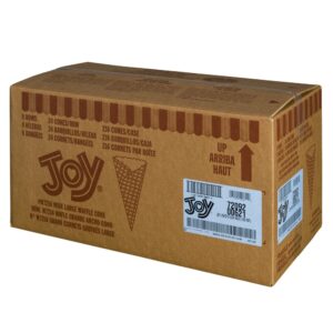 CONE #7126 WAFF LRG 9-24CT JOY | Corrugated Box