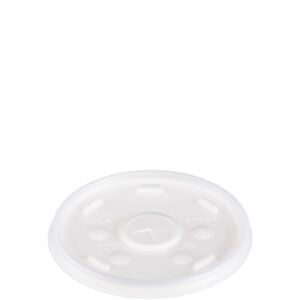 Straw Slot Translucent Plastic Lids | Raw Item