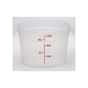 CONT FD RND TRANSL 12QT 1CT CAMB | Raw Item