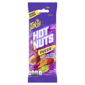 Taki's Hot Fuego Nuts 3.2oz | Packaged