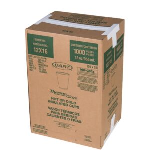 12 oz. Foam Cups | Corrugated Box