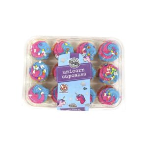 Two Bite Unicorn Brownie platter 14oz | Packaged