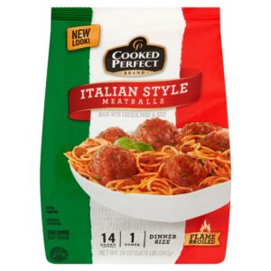 Cooked Perfect Homestyle Meatballs | Packaged