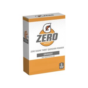 Orange Gatorade Zero Powder | Packaged