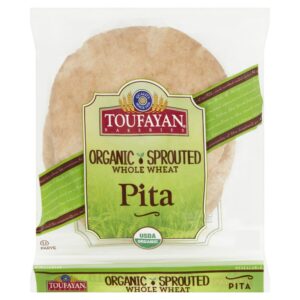 Wheat Pita Bread 12 oz. Touf | Packaged