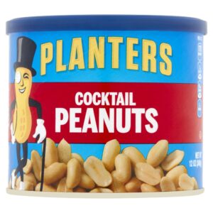 Planters Cocktail Peanuts 12oz | Packaged