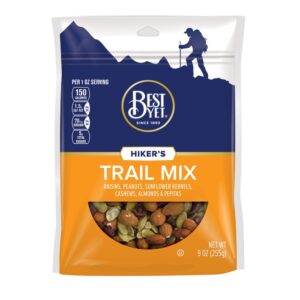 Best Yet Hikers Trail Mix 9oz | Packaged