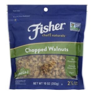 Fisher Chopped Walnuts 10oz | Packaged