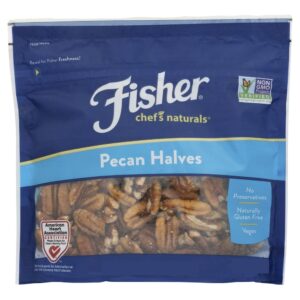 Fisher Pecan Halves SU 16oz | Packaged