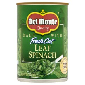 Del Monte Leaf Spinach 13.5oz | Packaged