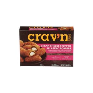 Crav'n Flavor Cream Cheese Jalapeno Popp | Packaged