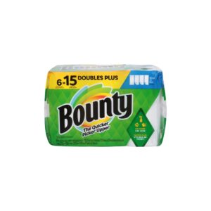 White Double Plus Paper Towel Roll | Packaged