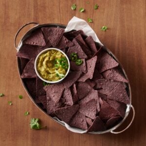 Blue Corn Tortilla Chips | Styled
