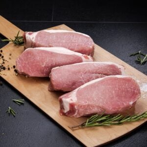 Center Cut Boneless Pork Chops | Raw Item