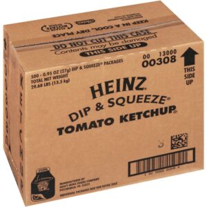 Ketchup Dip & Squeeze | Corrugated Box