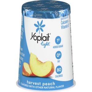 Light Harvest Peach Yogurt | Packaged