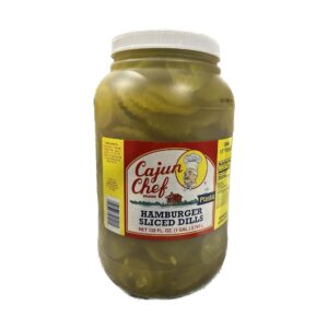 Sliced Hamburger Dill Pickles | Packaged