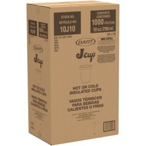 10 oz. Foam Cups | Corrugated Box