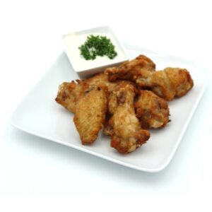 1st & 2nd Joint Unbreaded Chicken Wings, Fully Cooked | Styled