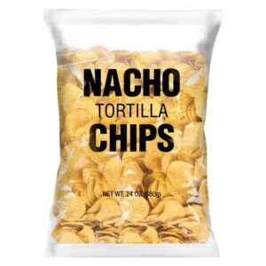 Round Yellow Corn Tortilla Chips | Packaged