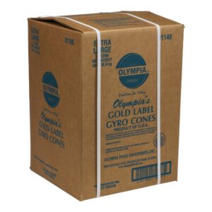 40lb beef & lamb gyros cone | Corrugated Box