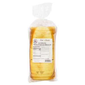Sliced French Brioche Bread | Packaged