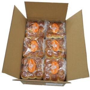 BUN BURGER MINI 12-18CT | Packaged