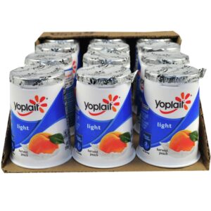 Light Harvest Peach Yogurt | Packaged