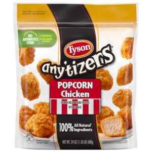 Fully Cooked Breaded Popcorn Chicken | Packaged