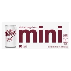 Diet Dr. Pepper Mini | Packaged