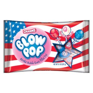 Flag Blow Pop Suckers | Packaged