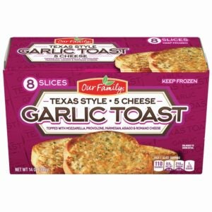 5 Cheese Texas Toast Garlic Bread | Packaged