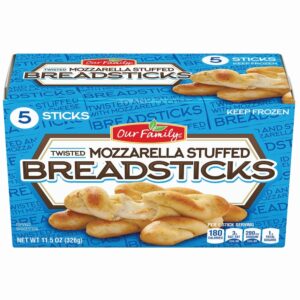 Twisted Mozzarella Stuffed Breadsticks | Packaged